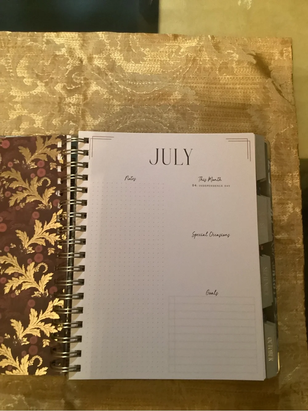 N/A stay organized